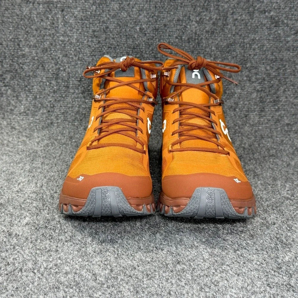 On Running Cloudrock Waterproof‎ Hiking Shoes Women's 9.5 Pecan Athletic Boots